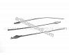 Paddle pin, silver-plated, spear style, 51mm, 22 gauge