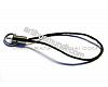 Mobile phone strap, black, 55mm.