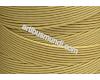 Cream waxed polyester cord, 1mm, 1m