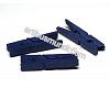 Wood clamp, blue, 30mm., 1pcs.