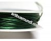 Green elastic thread, 1m.