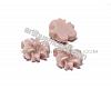 Mauve flower cab 13x5.5mm., 1pcs.