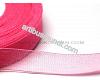 Hot pink organsa ribbon
