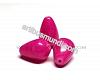 Fuxia jade drop bead, 10x14mm, 1pcs