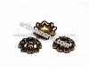 Antique Gold Plt lotos Cap