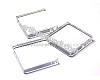 Glass square cabochon 10mm, 4mm thickness, 1 pcs.