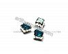 Zircon sew on rhinestone 4.5mm., 1pcs.
