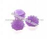Lilac frosted acryl flower 15mm., 1pcs.