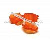 Matinis akrilinis oranžinis žiedlapis 15mm., 1vnt.