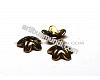 Antique Gold Plt BeadCap 9x3mm., 1pcs.