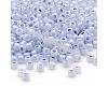 Seed bead, Matsuno® #6, Light blue, ceylon pastel
