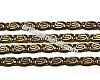 Ant. brass chain 3mm, 10cm